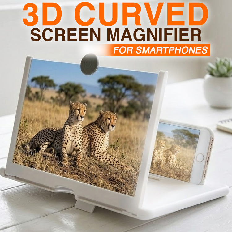 Movlive® 3D Curved Screen Magnifier For Smartphones