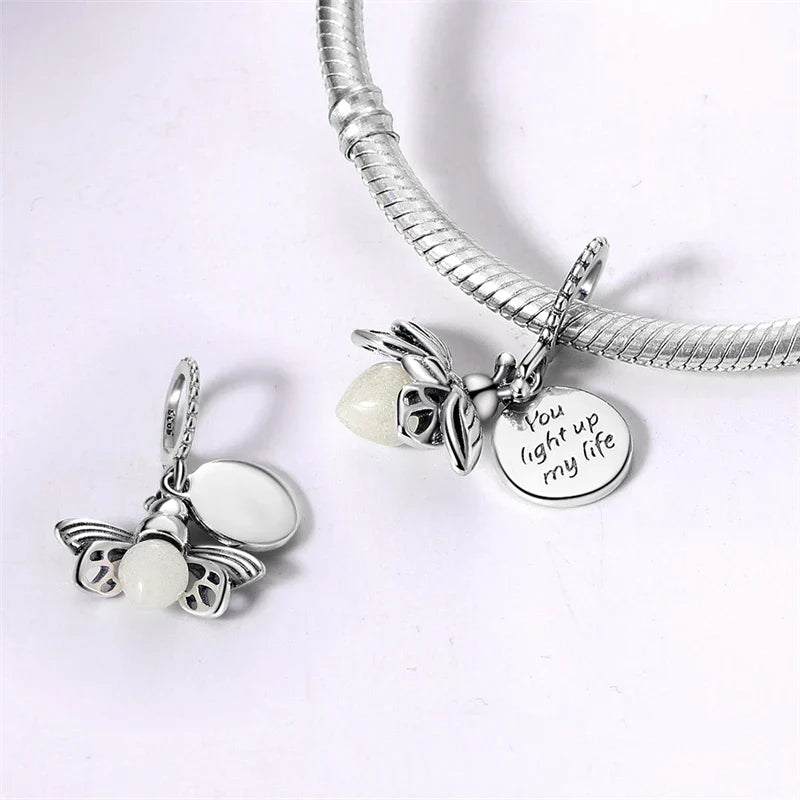 2024 Original New in Romantic Retro Classic Series Lotus Charm Beads Fits Pandach Bracelet Women 925 Silver Pendant Bead Jewelry