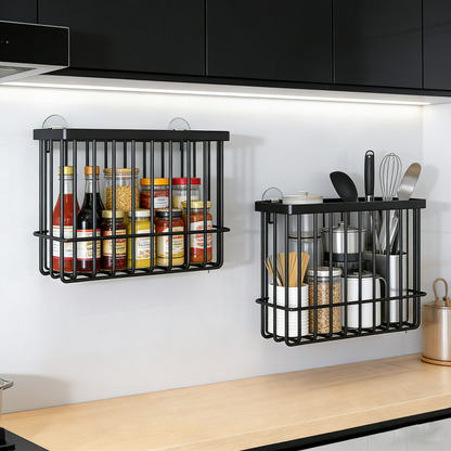 Movlive® Adjustable Kitchen Cabinet Door Organizer