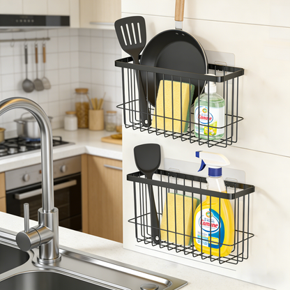 Movlive® Adjustable Kitchen Cabinet Door Organizer